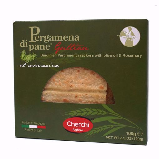 Picture of "PARCHMENT" GUTTIAU BREAD WITH ROSEMARY gr. 100 - CHERCHI 