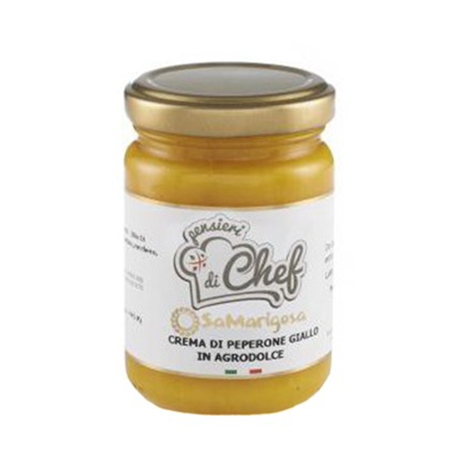 Picture of BITTERSWEET YELLOW PEPPERS SPREAD 130g jar