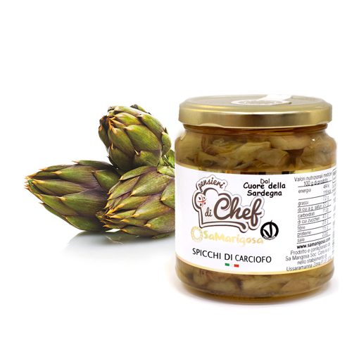 Picture of Slices of Sardinian artichokes DOP 280g jar