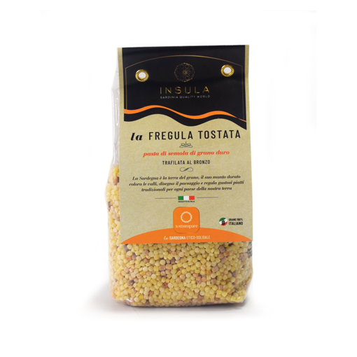 Picture of SARDINIAN TOASTED FREGULA  INSULA GR. 500