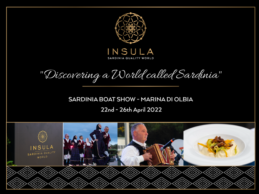 Insula at the Sardinia Boat Show 22nd - 26th April 2022