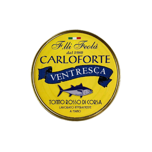 Picture of VENTRESCA DI TONNO ROSSO - LATTA gr. 160 - CARLOFORTE F.LLI FEOLA