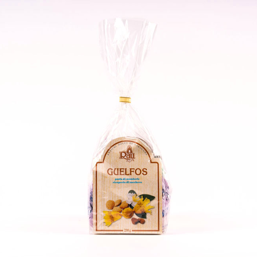 Picture of GUELFOS - SARDINIAN TYPICAL SWEETS - GR. 250 sacchetto - RAU SARDO & DOLCE